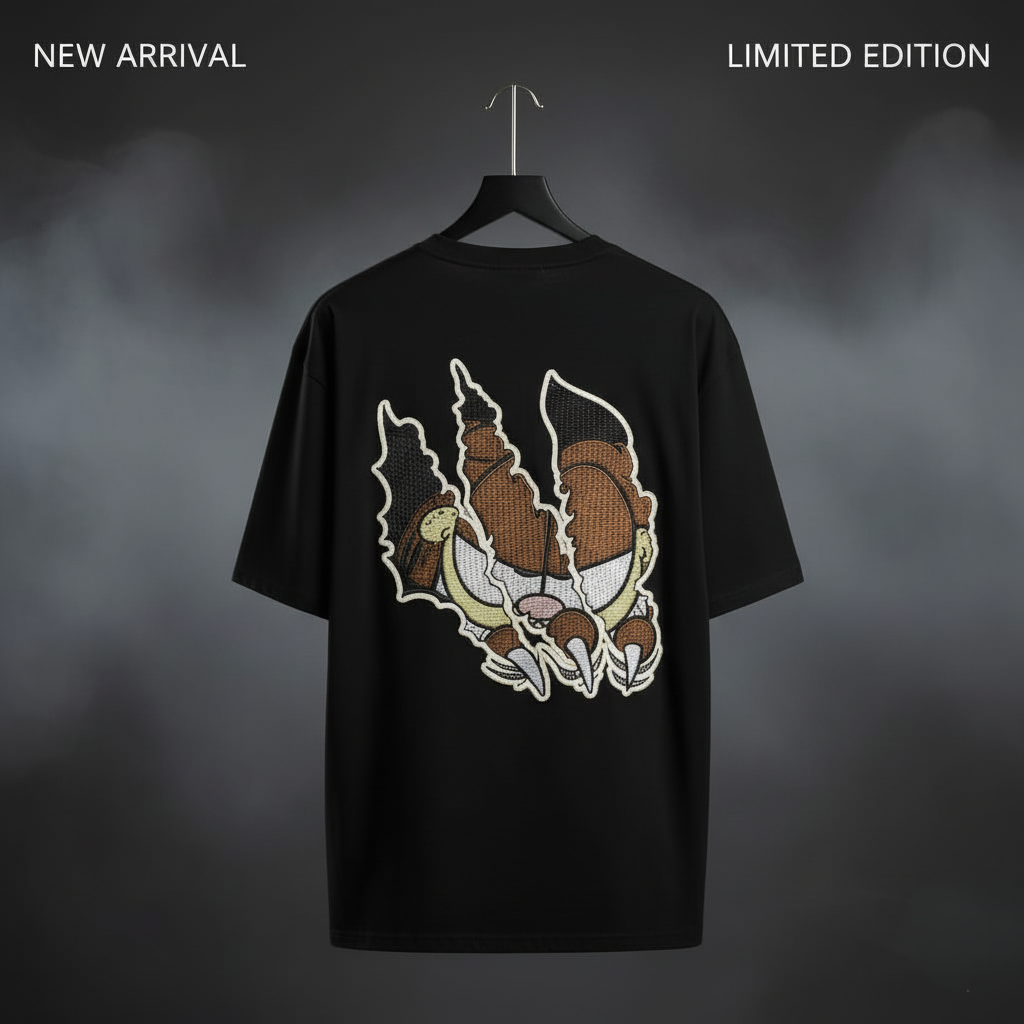 Beast Mode Dual Graphic Oversized Tee |