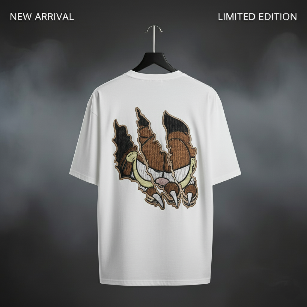 Beast Mode Dual Graphic Oversized Tee |