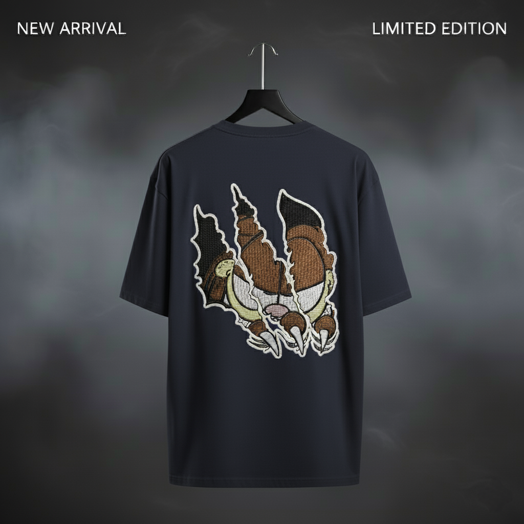 Beast Mode Dual Graphic Oversized Tee |